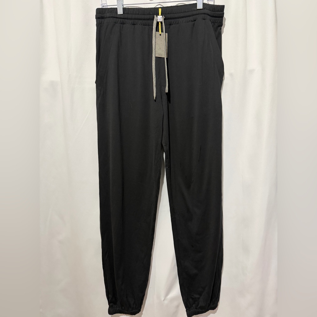 Canali Luxury Men’s Athletic Joggers With Gray Drawstring Size It 50 Us L Nwt